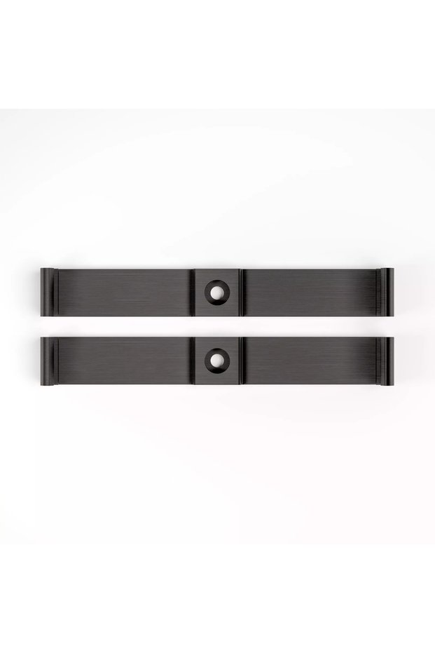 2pcs 1Set Car Number Plate Holder Clips Universal License Plate Holders Frameless Press Type License