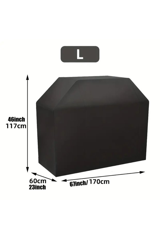 170x61x117cm BBQ Grill Barbeque Cover 6 Size Anti-Dust Waterproof Weber Heavy Duty Charbroil BBQ Cov