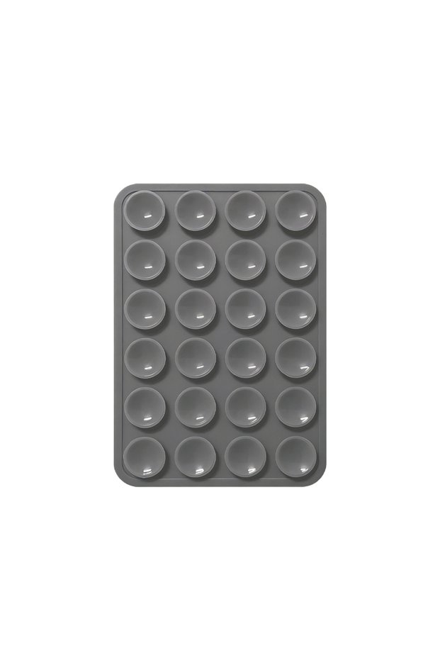 Light Grey Double-Sided Suction Cup Phone Mount, Silicone Suction Phone Case Adhesive Sticky Phone G