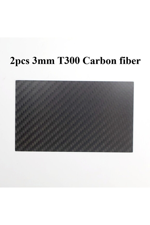 2pcs 3mm T300 125mm X 75mm Real Carbon Fiber Plate Panel Sheets 0.5mm 1mm 1.5mm 2mm 3mm 4mm 5mm Thic