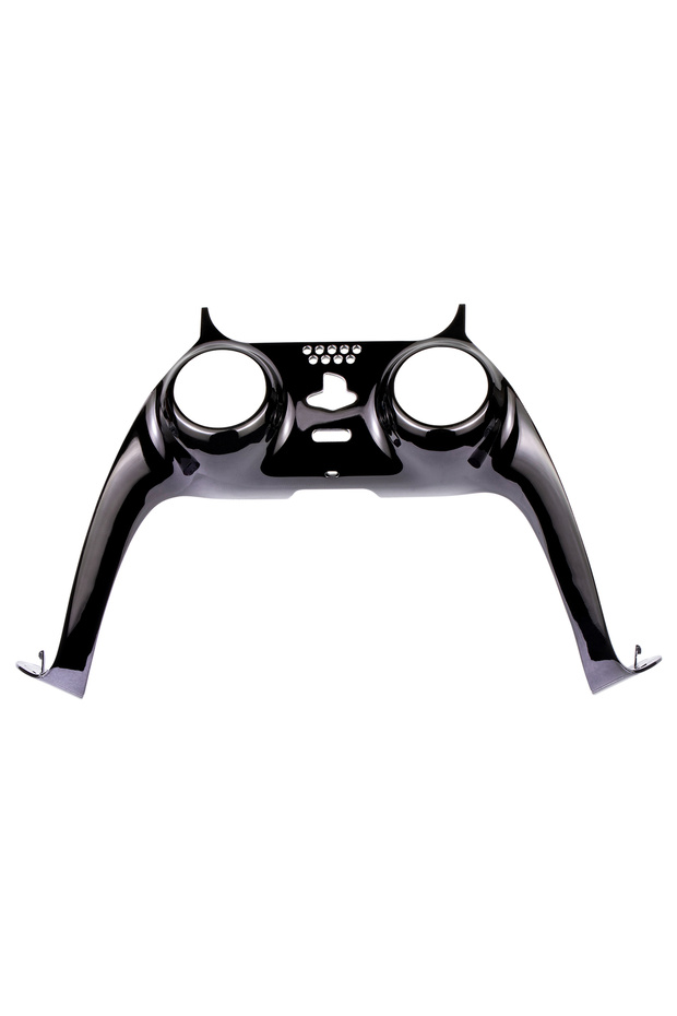 black Chrome Black Glossy Chrome DIY Replacement Controller Shell for PS5 Custom Plates Cover Compat