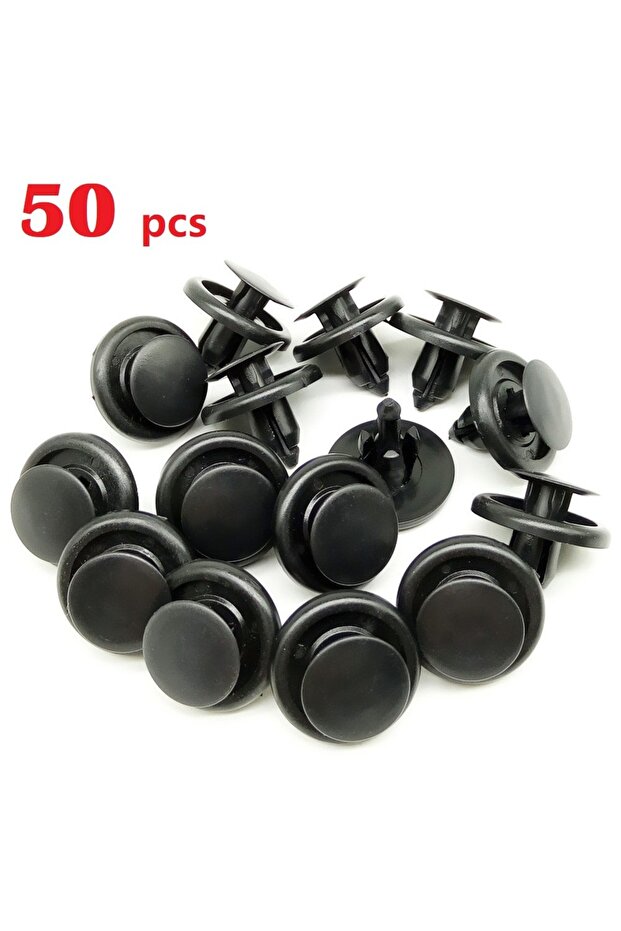 50Pcs for Toyota Camry 7mm Plastic Auto Rivets Bumper Fasteners Fixing Clips Door Veneer Cover Catch