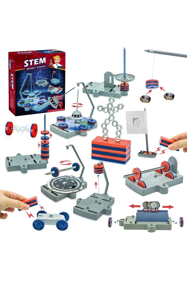 SD-551 STEM Physics Kit – 12-in-1 Anti-Gravity Magnetic Levitation Set, Science Toys for Teens | Bir