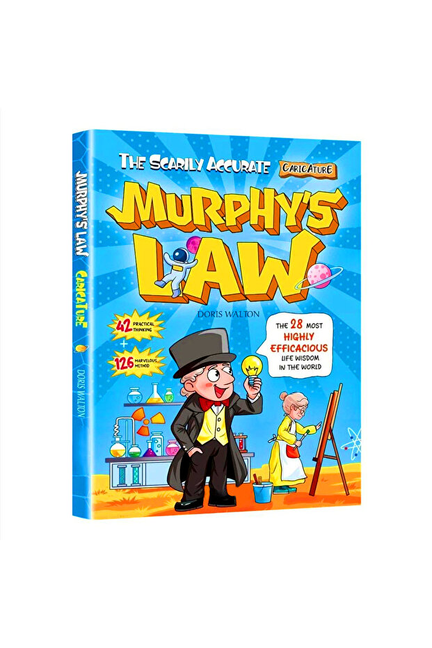 1 book Murphy‘s Law Comic Book For Kids,A Graphic Novel Explaining Life Principles for Children 8-12