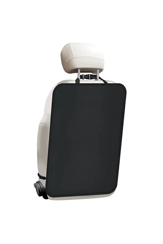 1pc 1/2pcs Car Seat Back Kick Protectors Polyester Automotive Seat Covers, Protection from Dirt, Mud