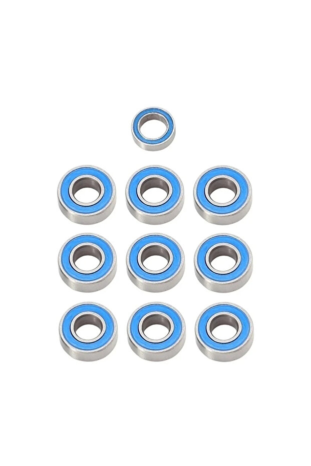 10pcs CW01 "Upgraded 10PCS Sealed Bearing Kit - Waterproof Protection for Tamiya CW-01 Chassis"