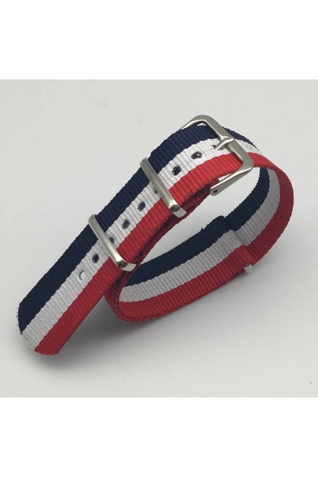 20mm NO 9 Nylon Canvas Strap 18mm 20mm 22mm 24mm Sports Fabric Nylon Watchband Accessories Band Buck