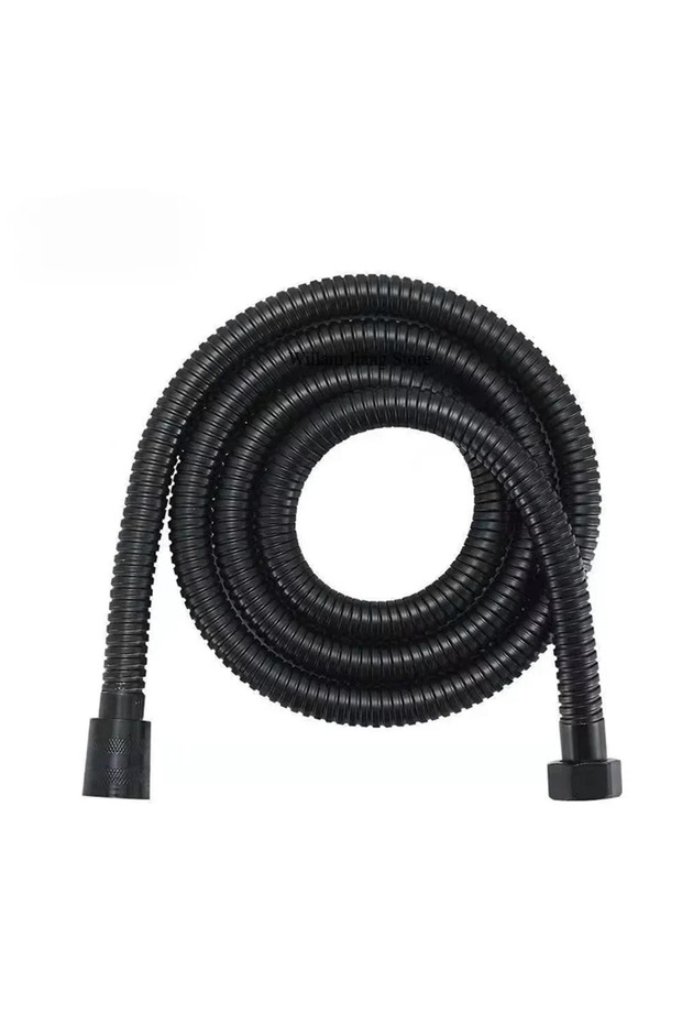 1.5m black Shower Hose Garden Water Hose Black Extension 1.5/2M Pipe Flexible Accessories New Pipes