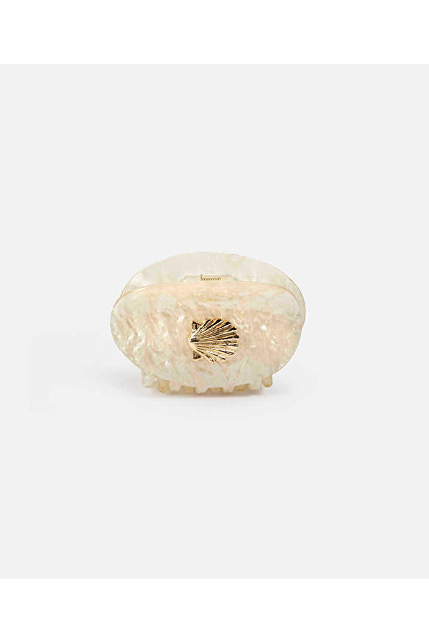 Metal Sea Shell Hair Clip