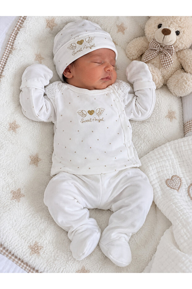 Hospital Release Pack of 5 for 0 - 3 Months Melek Kanatlı 2111