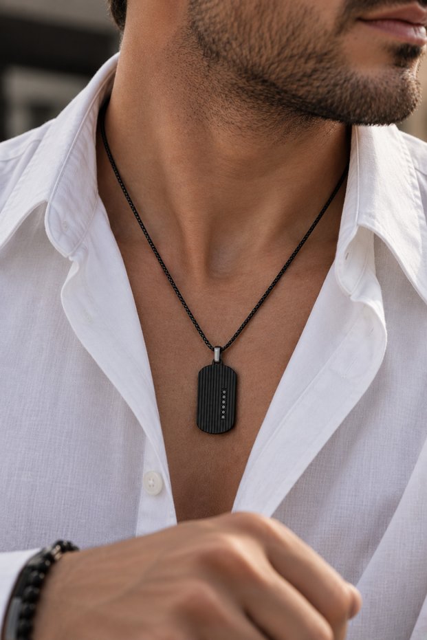 Black Soldier Necklace