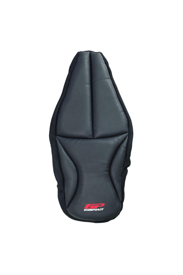 Gp Kompozit for Hero Dash 125 2022-2025 Compatible Mesh Motorcycle Comfort Saddle Cover Black