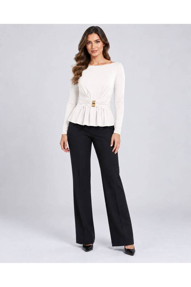 Buckle Detailed Blouse