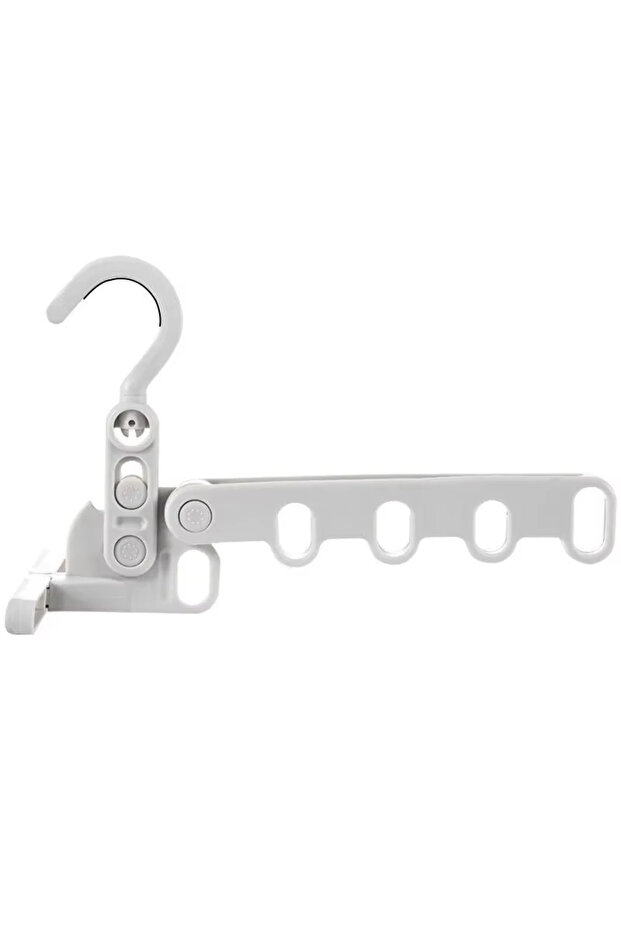 1PC Portable Foldable Travel Hanger Folding Clothes Drying Rack Travel Hangers Hanging Rack with 5 H
