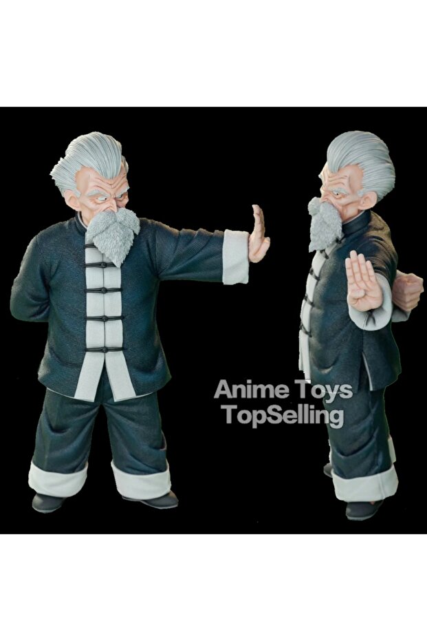 Bandai Master Roshi 27cm/10.63in Anime Dragon Ball Z Figure Master Roshi Figure Kame Sennin Figures