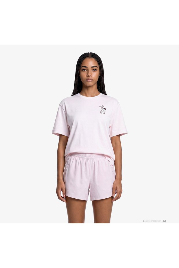 Serve Smash Repeat Women's Pink T-Shirt