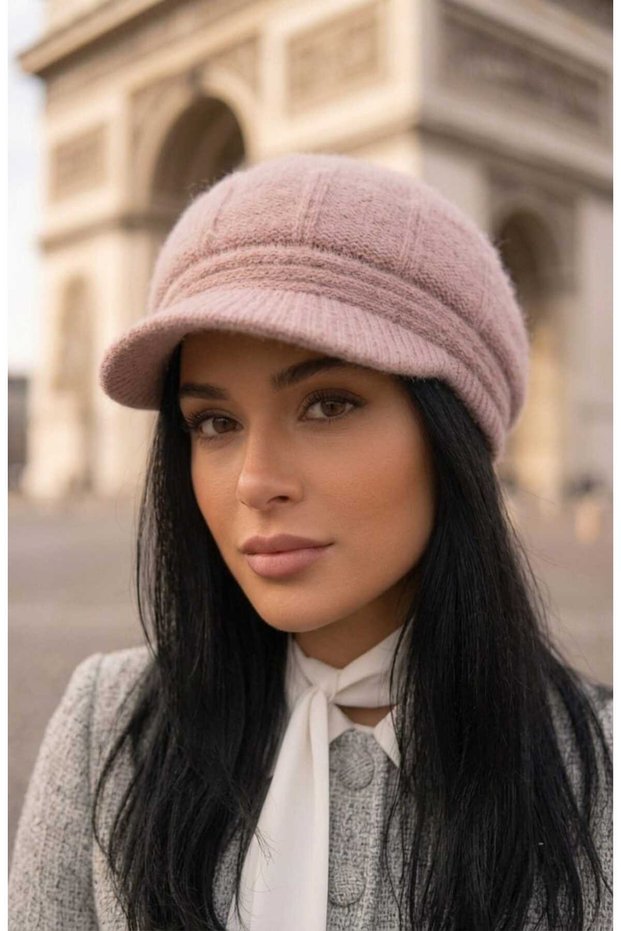 French Style Visor Knitwear Women's Hat