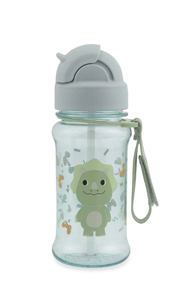 Besties Squad Tritan Water Bottle with Straw - Dinosaur Skp-9U615510