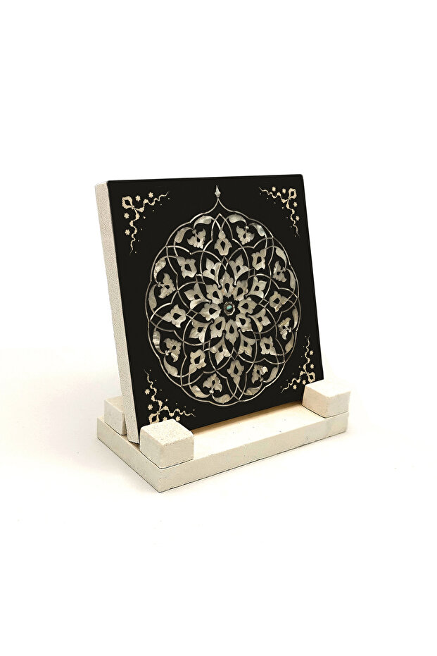 Iv. Inlay Work on the Throne Belonging to Murad Printed Natural Stone Tabletop 10X10 1G-Sedefinlay