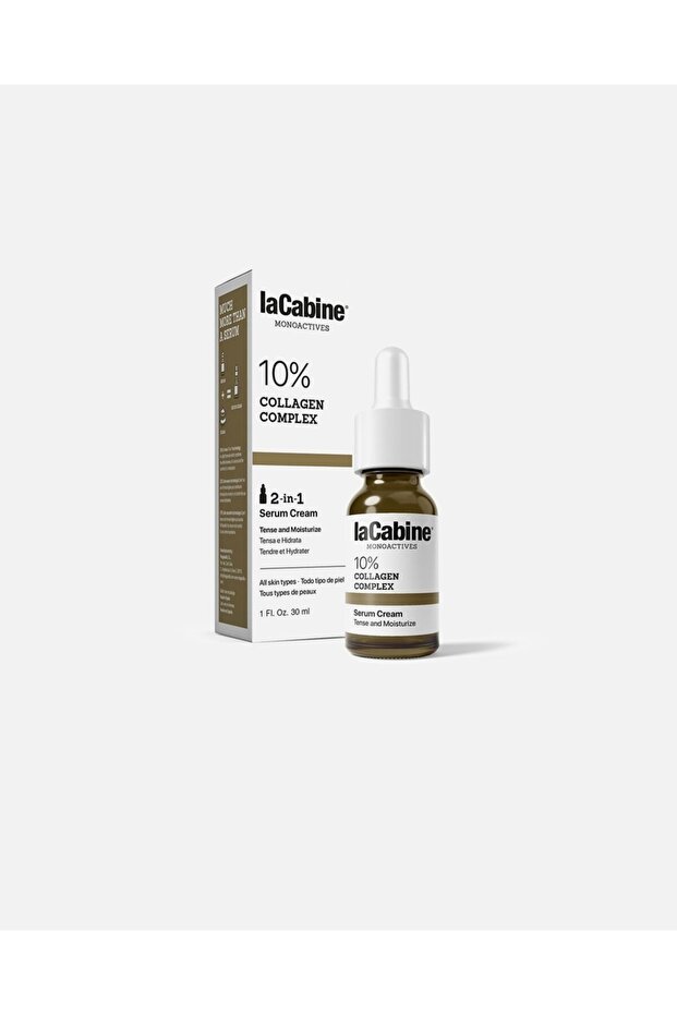 Monoactives 10 Spf Collagen Complex Serum Cream to Improve Skin Elasticity and Signs of Aging