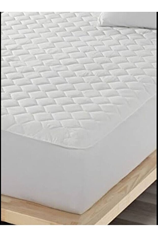 Knitted Liquid-Proof Fitted Mattress Pad Single Size