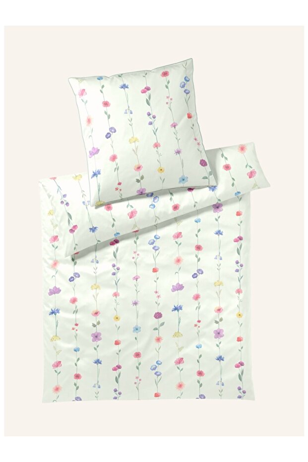 Flower Show Mako Jersey Duvet Cover Cotton & Bamboo Blend