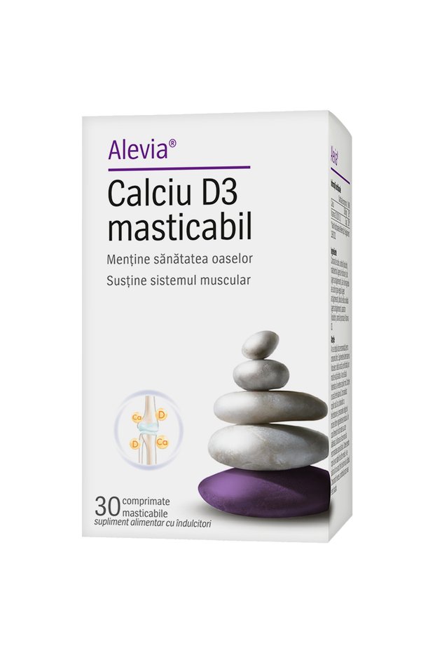 Calcium D3 chewable 30cp