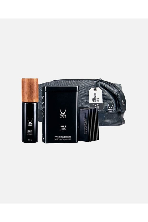 Natural Skin Care and Mattifying Products for Men with Anti Shine Pflegeset 50 Spf
