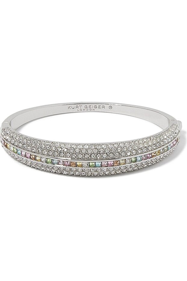 Pave Bracelet, Rainbow Stone Women's Bracelet