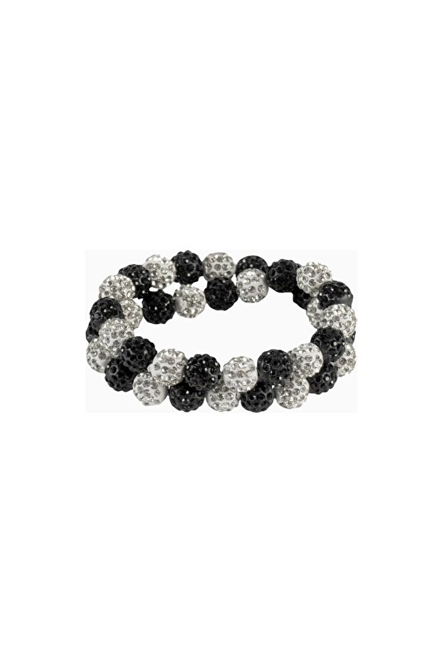 Elastic Hair Bun Rider Accessory Elegant and Crystal-Embellished
