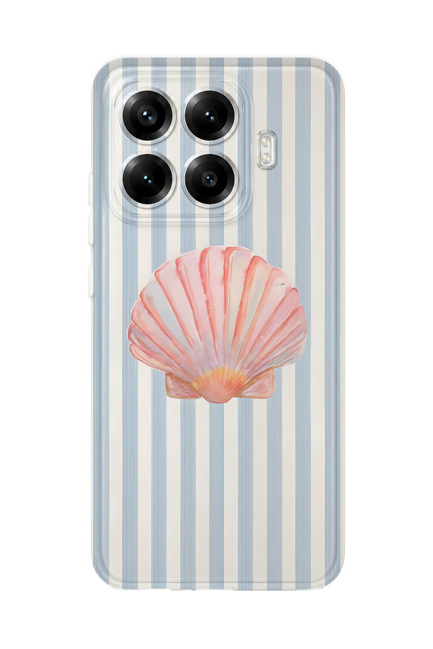 Xiaomi 17t Pro Compatible Shell Patterned Transparent Phone Case