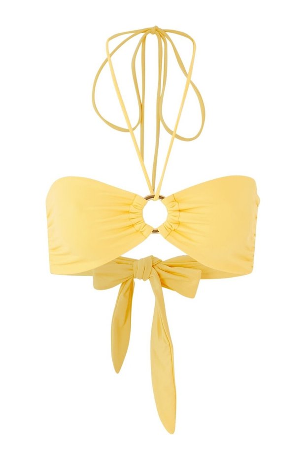 Women's Beachwear Acapulco Top - Yellow