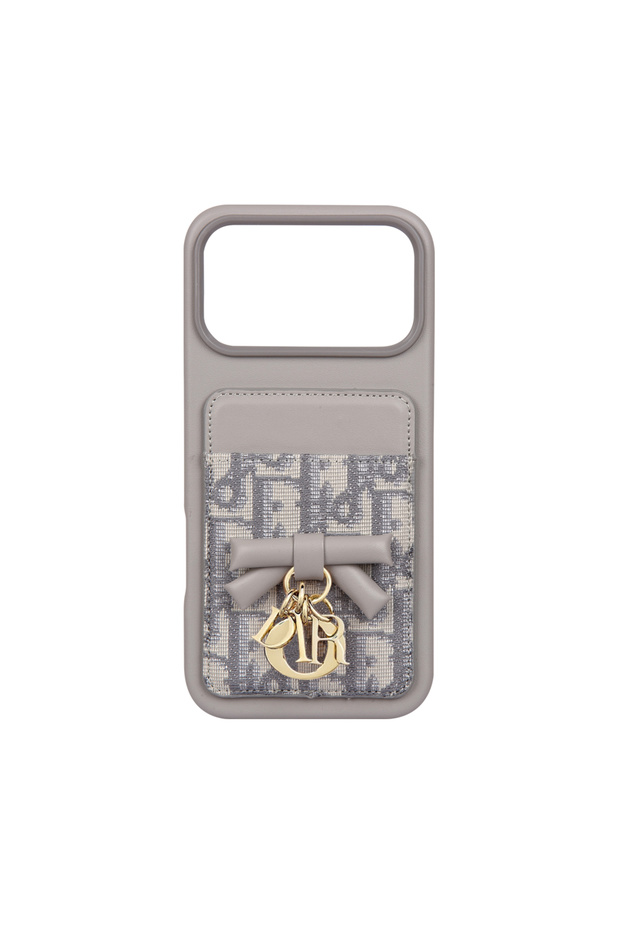 Gray Card Holder Phone Case Dk529 iPhone 17 Promax