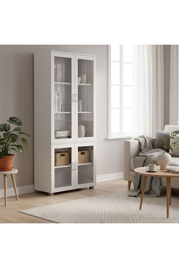 Killen Display Cabinet Large - White