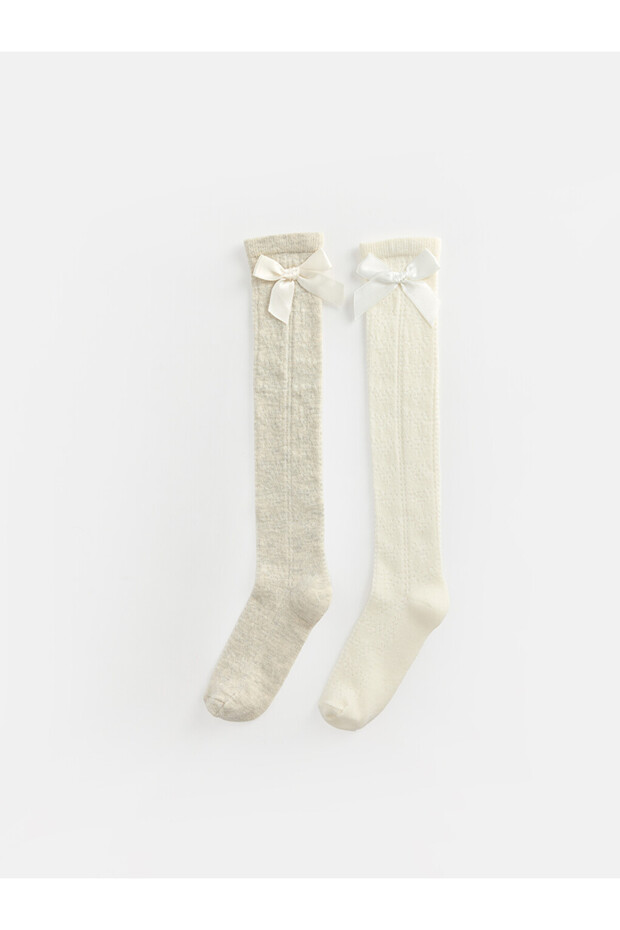 I 2-Piece Girls' Knee Socks from Freezen Store