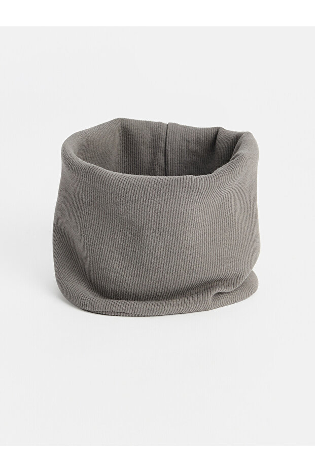 Two Mt Shop Quality Lcw Accessories Gray High Cotton Content Plain Boys' Neck Collar