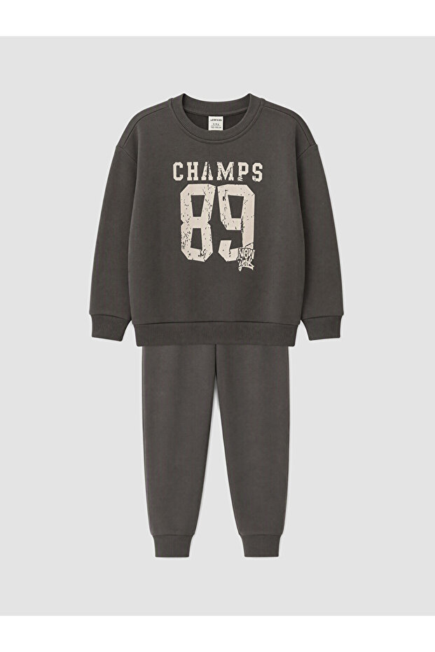 Rmz Gi̇yi̇m Farkiyla Printed Boys' Set