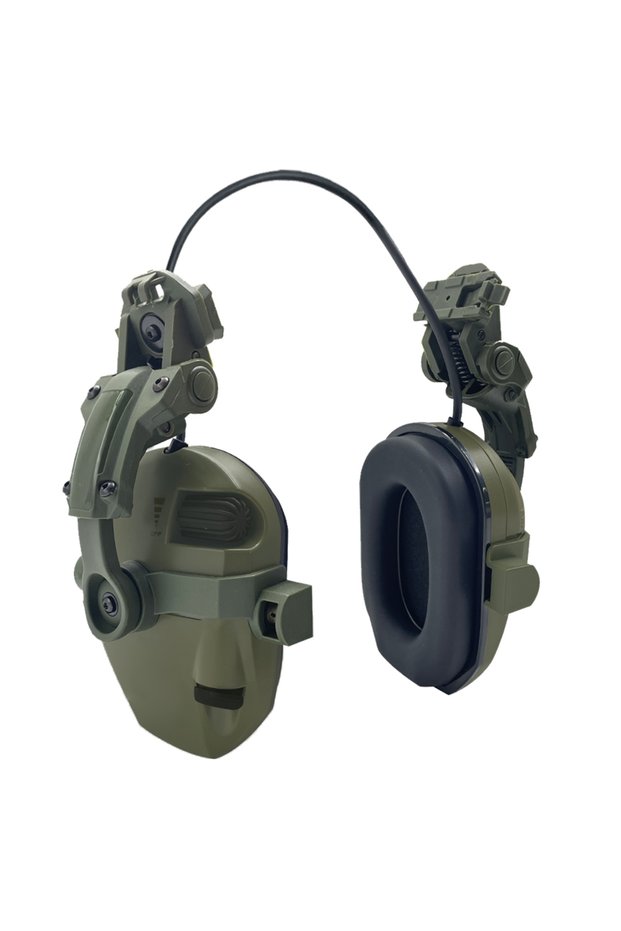 Model A Green Outdoor Shooting Earmuffs Tactical Airsoft Headset Electronic Hearing Protector Active