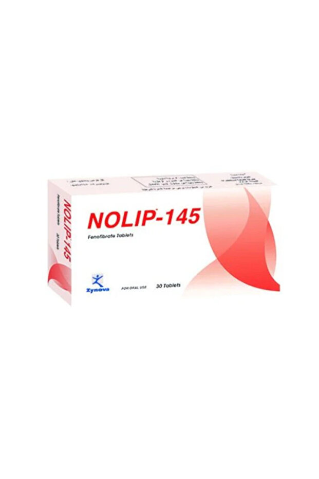 Nolip Fenofibrate 145mg Tablets 30s