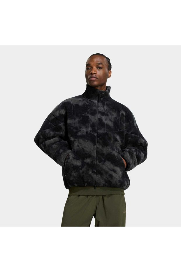 Camo Men's Black Jacket (Ib6953)