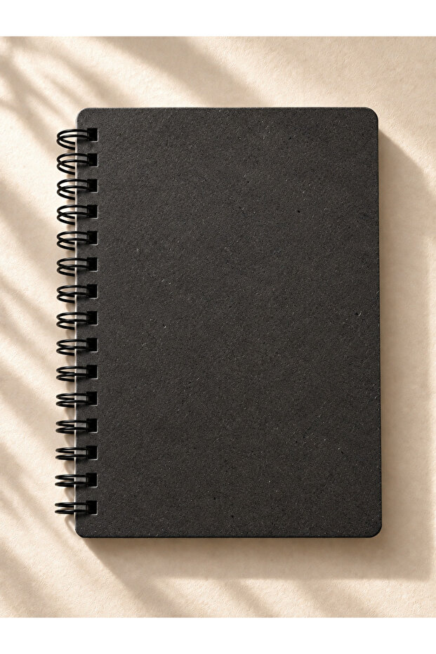 Notebook - Bullet Journal | Dotted | A5 | Steel Spiral | 90 Pages | Kraft Kapak