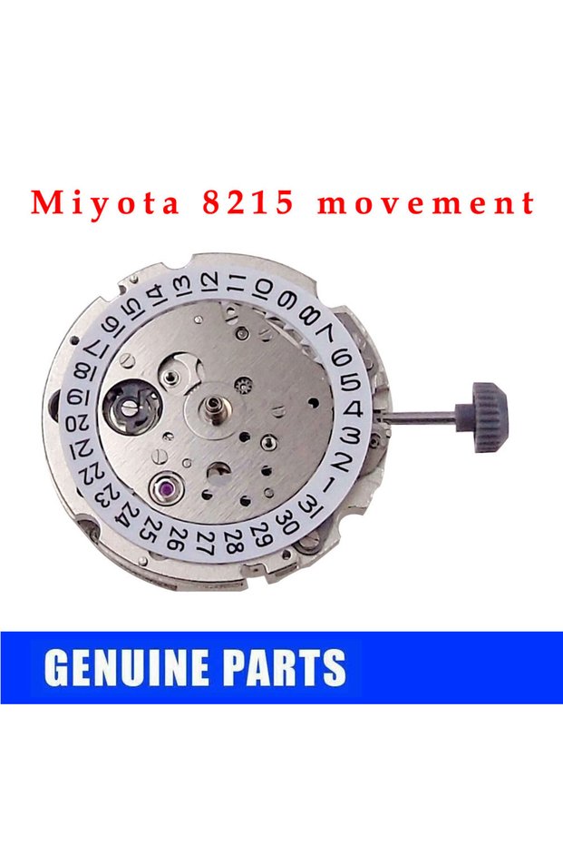 White dial 21 Jewels Japan Miyota 8215 Watch Movement Automatic Replace Mechanism High Accuracy Tool
