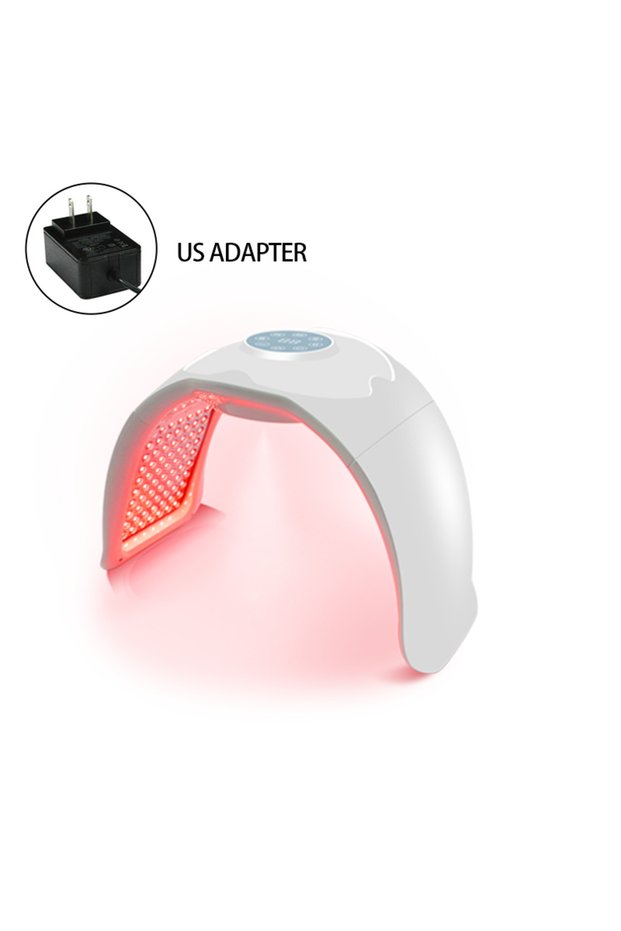 US PLUG 8 Colors LED Face Mask PDT Equipment SPA Facial Spray Device Skin Rejuvenation Light Facial