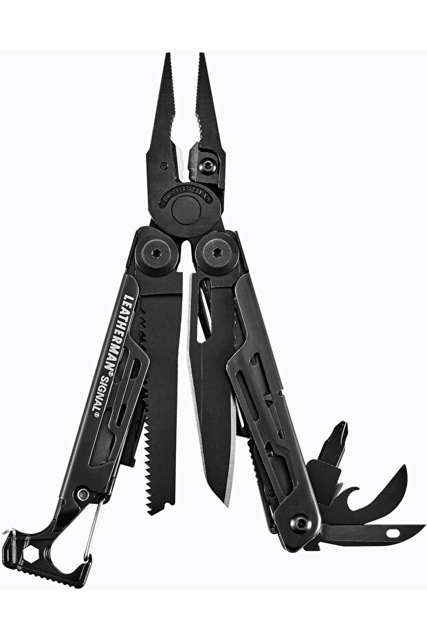 Signal Multi-Tool - 19 Tools for Camping & Survival, Black
