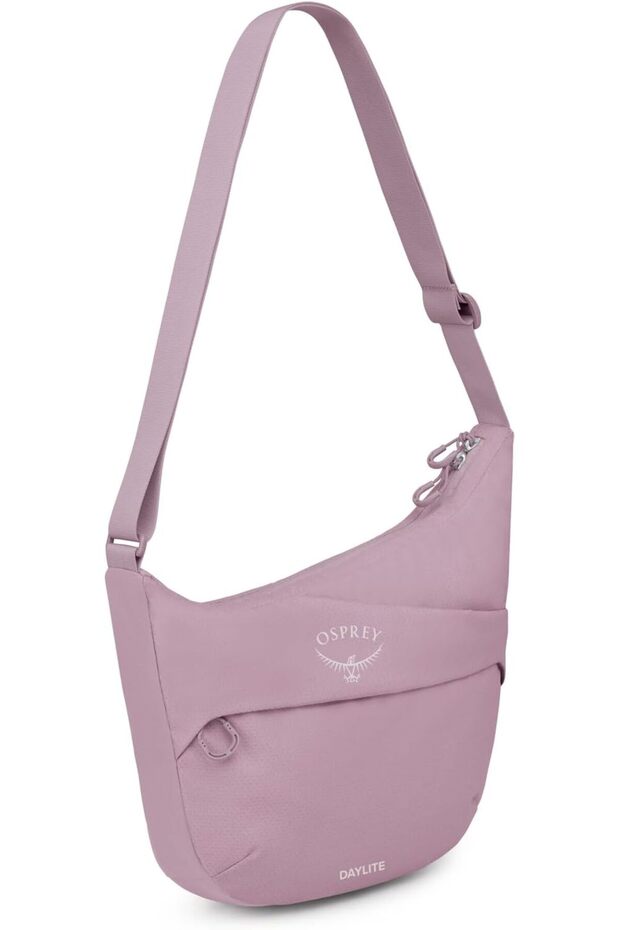 Daylite Crossbody Pouch - Small Handbag with Zipper and Bottle Pocket - Lightweight Shoulder Bag