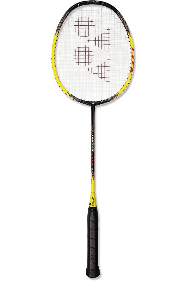 Voltric Lite Badminton Racquet, 4UG4 Weight/Grip Size, Black/Yellow