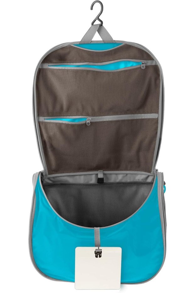 S2S Ultra-Sil Hanging Toiletry Bag Large Blue Atoll