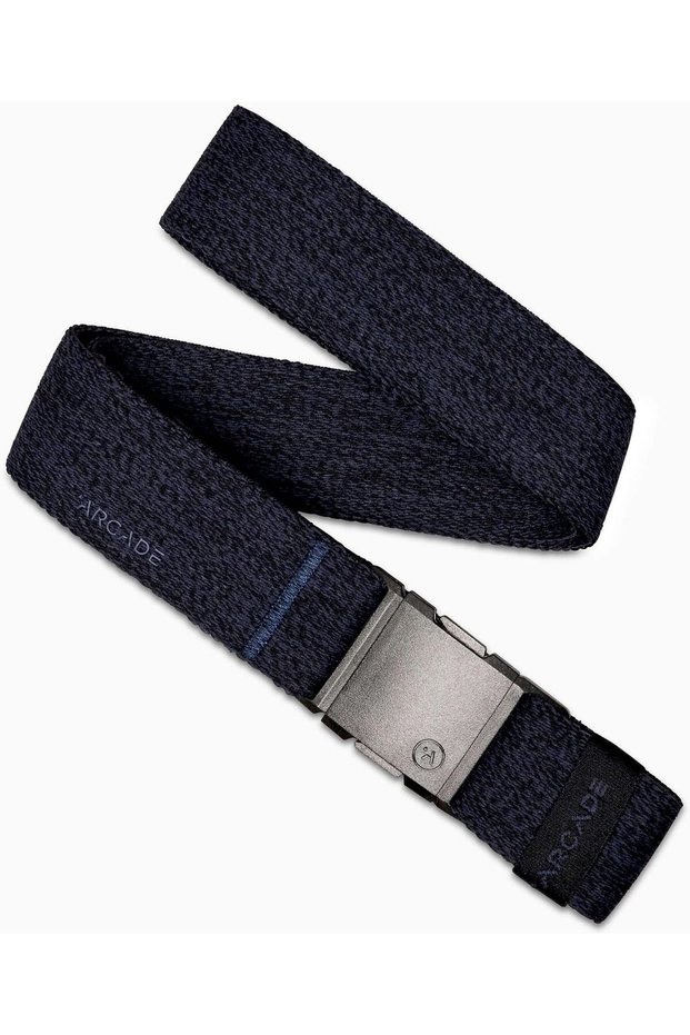 Unisex A2 Belt, Atlas - Heather Navy, Long (Up to 50"); 1.5" Wide