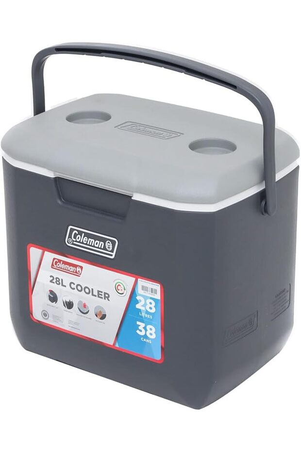 Daintree Cooler | Durable Design, Portable Cooler, Outdoor or Indoor Use, Grey