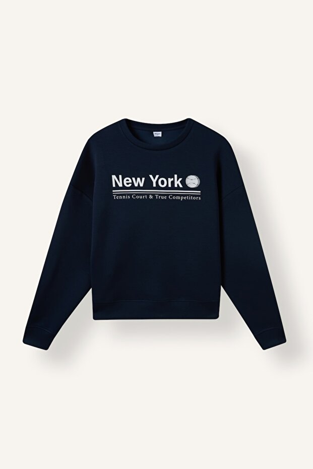 Women's Sweat H4698Ax/In187 Indigo